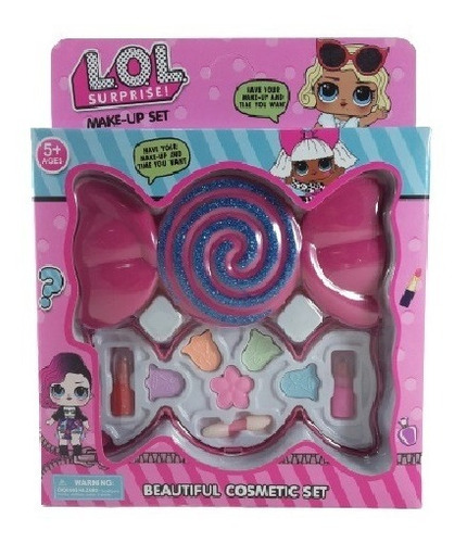 Imagen 2 de 4 de Set De Maquillaje De Juguete Para Niña
