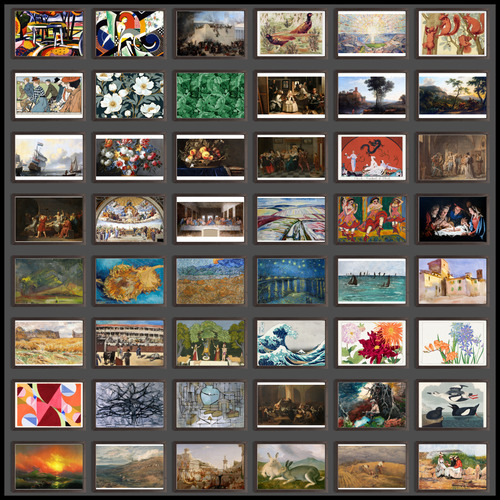 Pack Láminas De Arte Clásico Vintage Moderno Para Imprimir