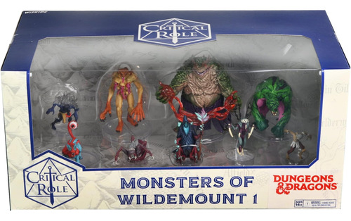 Caja Papel Crítico Con Monstruos De Wildemount Rpg