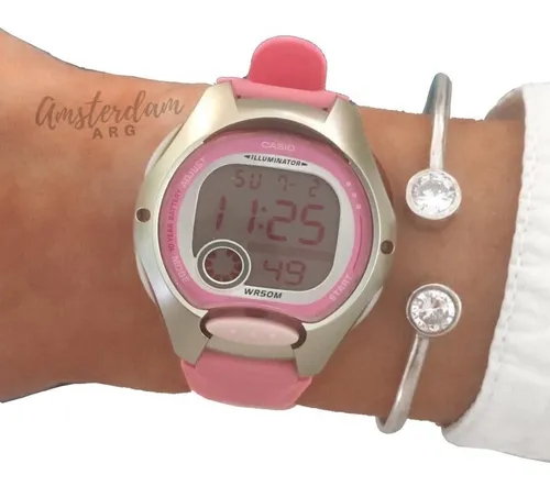 comprar Reloj Casio Digital Lw-200-4bvdf Crono Luz ..amsterdamarg..