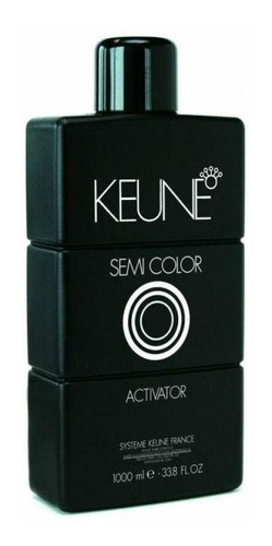 Emulsão Keune Semi Color Activator 1000ml Tom todo os tipos de Cabelo