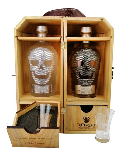 Tequila Torai Duo Pack Blanco Y Extra Añejo Botellas 700 Ml