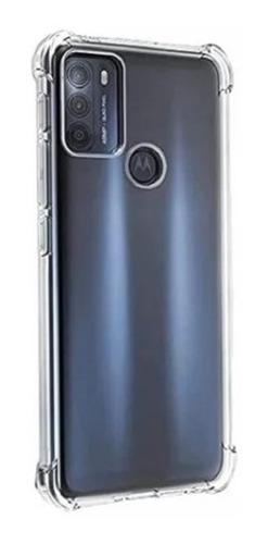 Capa Gel Air Cushion Para Motorola Moto G60 - Transparente