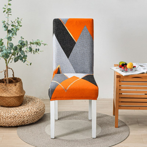 Funda Para Silla De Comedor, Moderna, Elástica, Con Forma De