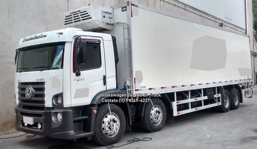 Volkswagen Vw 24.250 Ano 2012 Bau Refrigerado