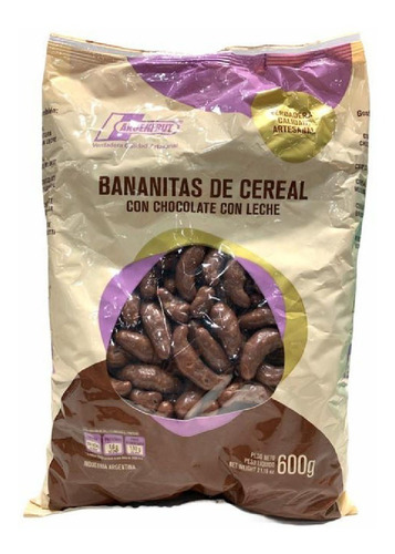 Bananita Cereal Con Chocolate Leche X 600gr