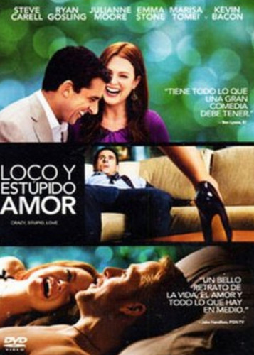 Loco Y Estúpido Amor, Película Original Dvd 