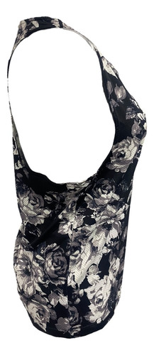 Playera Charly Deportiva Mujer Negr/bco 5010067999