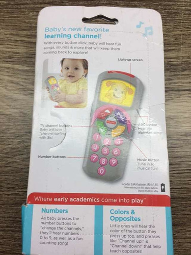 Imagen 3 de 9 de Control Remoto Fishers Price Para Niña Sis Interactivo