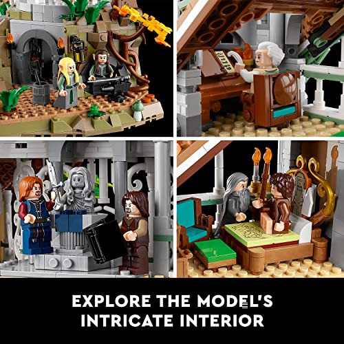 Lego Icons El Señor De Los Anillos: Edificio Rivendell 10316