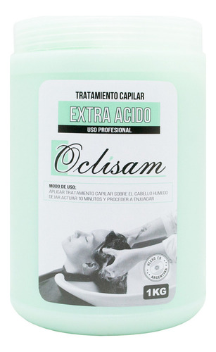 Oclisam Tratamiento Capilar Extra Acido Cabello 1kg