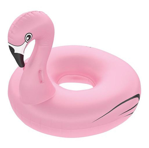 Imagem 3 de 6 de Boia Inflável Gigante Flamingo Adulto 1,2m Piscina Praia