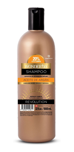 Wondertex  Revolution Shampoo Argan 1000 Ml