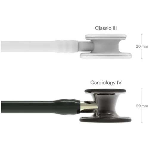 Littmann Cardiology Iv 6204 Black Edition Vastago Champaña