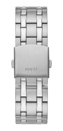 Reloj Para Hombre Guess Continental Color Plateado Gw0260g1