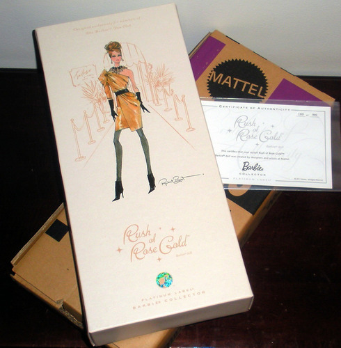 Barbie Rush Of Rose Gold Platinum Label Bfc Exclusive