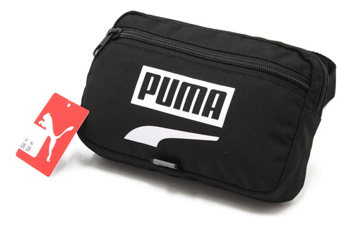 Cangurera Bolso Puma Original Plus Waist Bag Ii Negra Logo