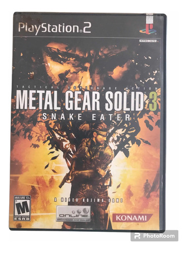 Metal Gear Solid 3 Ps2 Completo