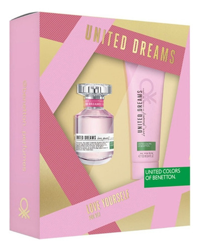 Perfume Benetton United Dreams Love Edt 50ml Con Crema Ub