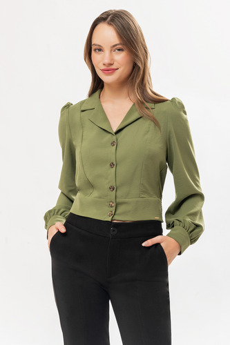 Camisa Renata - Verde