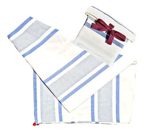 Imagen 4 de 7 de Lona Playera Supergrande 2x1,5m 4 Personas 4 Presillas Bolsa