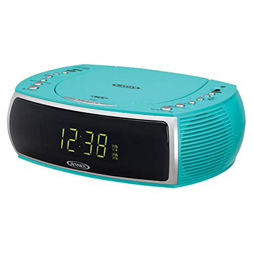 Turquesa Moderno Hogar Cd Reloj Estéreo De Mesa Radio ...