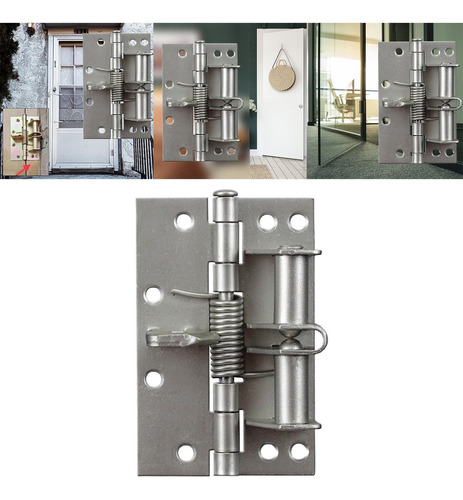 Herramientas De Bisagra De Puerta De Resorte Mejoras Plata