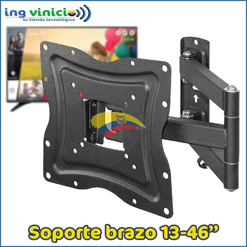 BASE PARA LCD TV KLIPX BRACKET 13 A 46 CON BRAZO