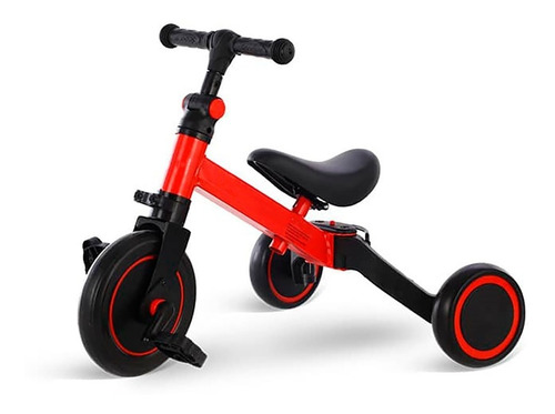 Imagen 1 de 1 de Triciclo 3 En 1 Para Niños, Bici De Equilibro Con Pedales