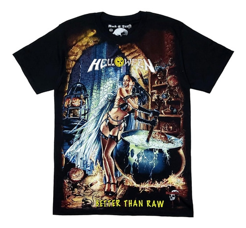 Playera Rock Helloween Better Than Raw Full Over 