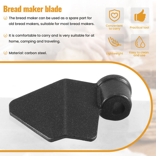 Pás Para Máquina De Assar Pão, Ganchos Para Amassar, Aço Ino