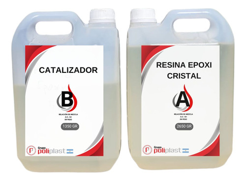 Resina Epoxi Cristal X 4 Kilos Original Oferta!