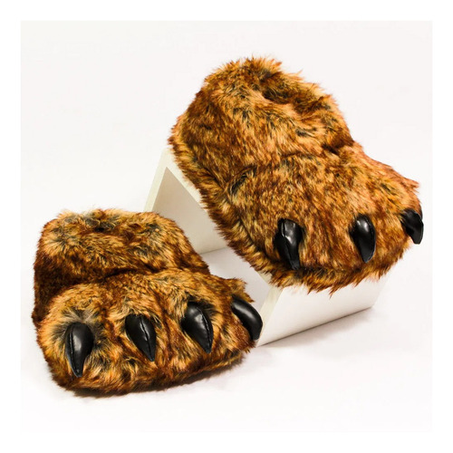 Calçado Pantufa Pata De Urso Tamanho 39 A 41 Zona Criativa