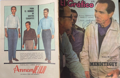 Revista Antigua El Gráfico N° 2453 Fútbol 1966 Cb