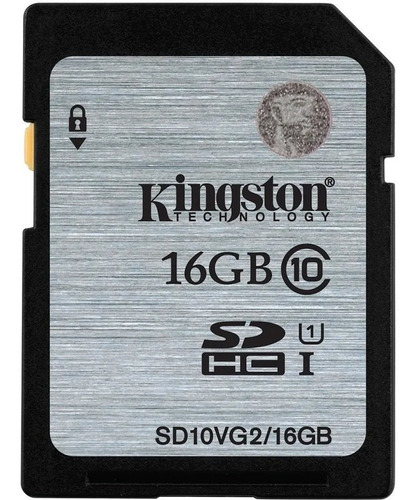 Cartão De Memória Kingston Sdhc 16 Gb P/ Câmeras E Filmadora