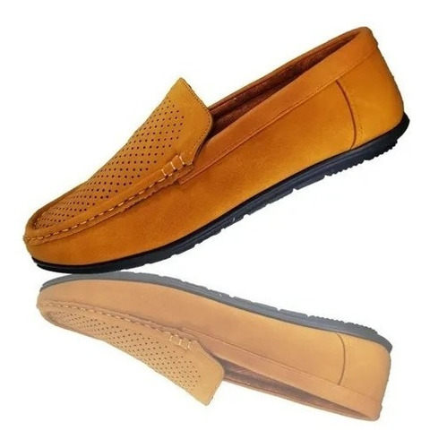 Mocasines Camel Casual Caballero 602 - Zapatillaschile 