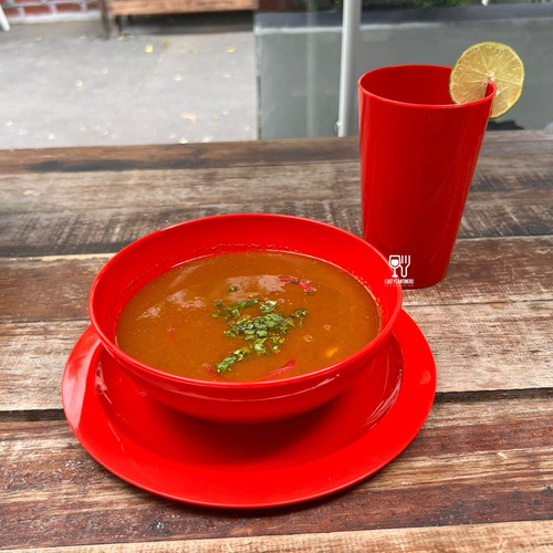 Platos Tazon Bowl Plastico Polipropileno Colores 600ml 5pz