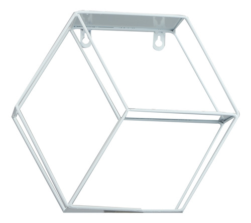 Estante Colgante Hexagonal Simple De Hierro Forjado Hexagona