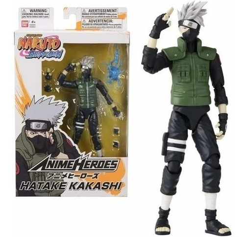 Figura Naruto Shippuden Anime Heroes Hatake Kakashi