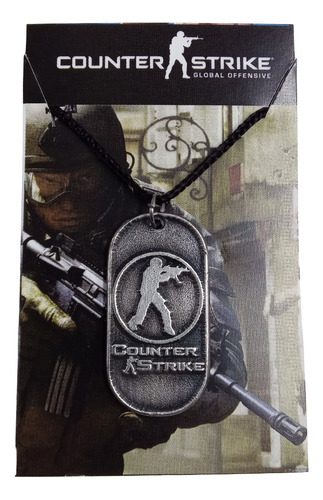 Colgante Metal Videojuegos De Guerra Accion Counter Strike Counter-strike