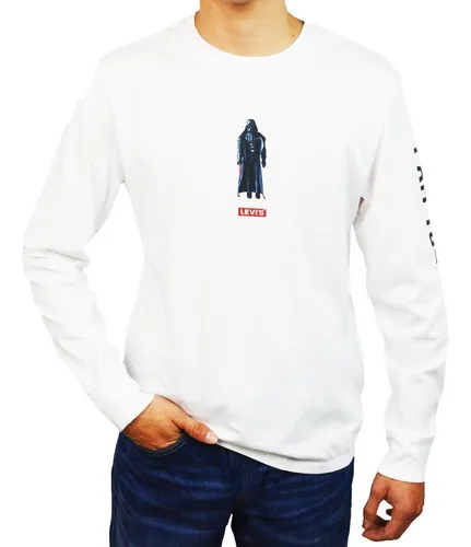 Levi s Levis X Star Wars Playera 360150059 White Darth Vader