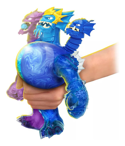 Heroes Of Goo Jit Zu King Hydra Deep Go Sea Figura 3 En 1