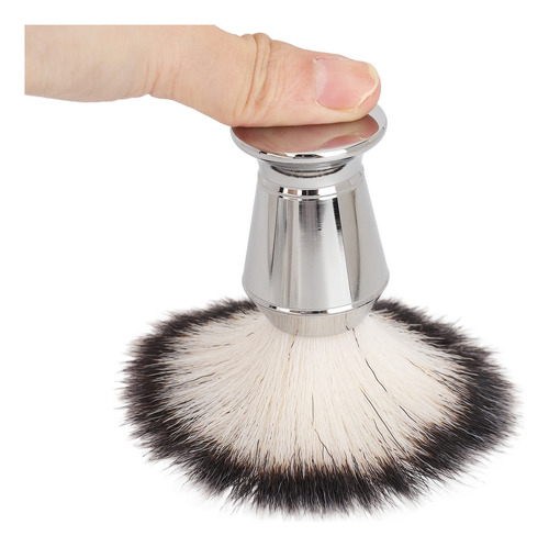 Escova Macia Para Barba, Espuma, Cerdas Sintéticas Finas