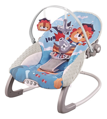 Cadeirinha De Descanso Para Bebê Com Vibração E Brinquedos Nuga Baby