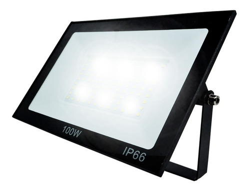 Imagen 1 de 10 de Reflector Led Blanco 100w Ip66 Bajo Consumo Alta Potencia