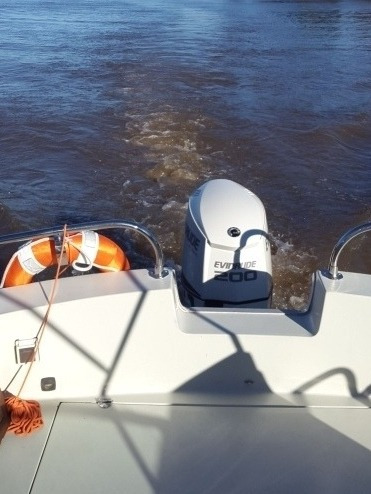 Imagen 21 de 25 de Crucero/lancha Mamba 25 Fuera De Borda E Tec 200 Hp