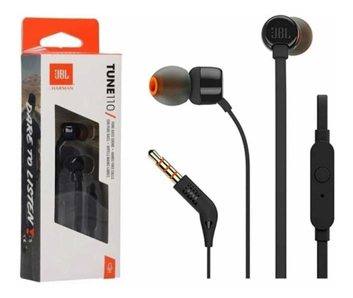 Audífonos Alámbricos Jbl, Para Llamadas Con Manos Libre