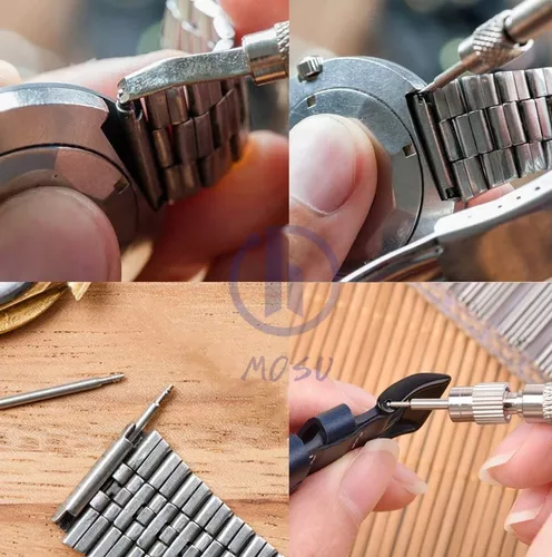 Kit De Pernos De Acero Para Extensibles Y Correas De Reloj