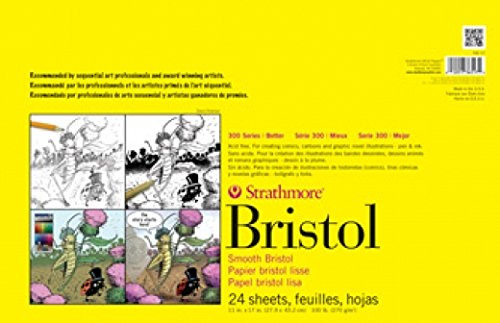 Strathmore Serie Secuencial Art Bristol Smooth Pad Cinta