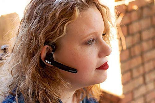 Bluetooth Headset Para iPhone Android Cell Phones Negro